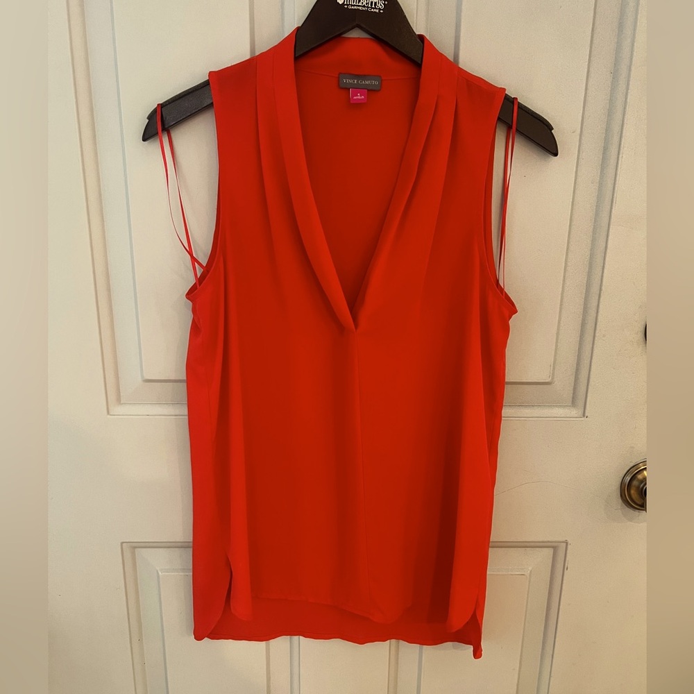 Vince Camuto Sleeveless Chiffon Tank NWOT